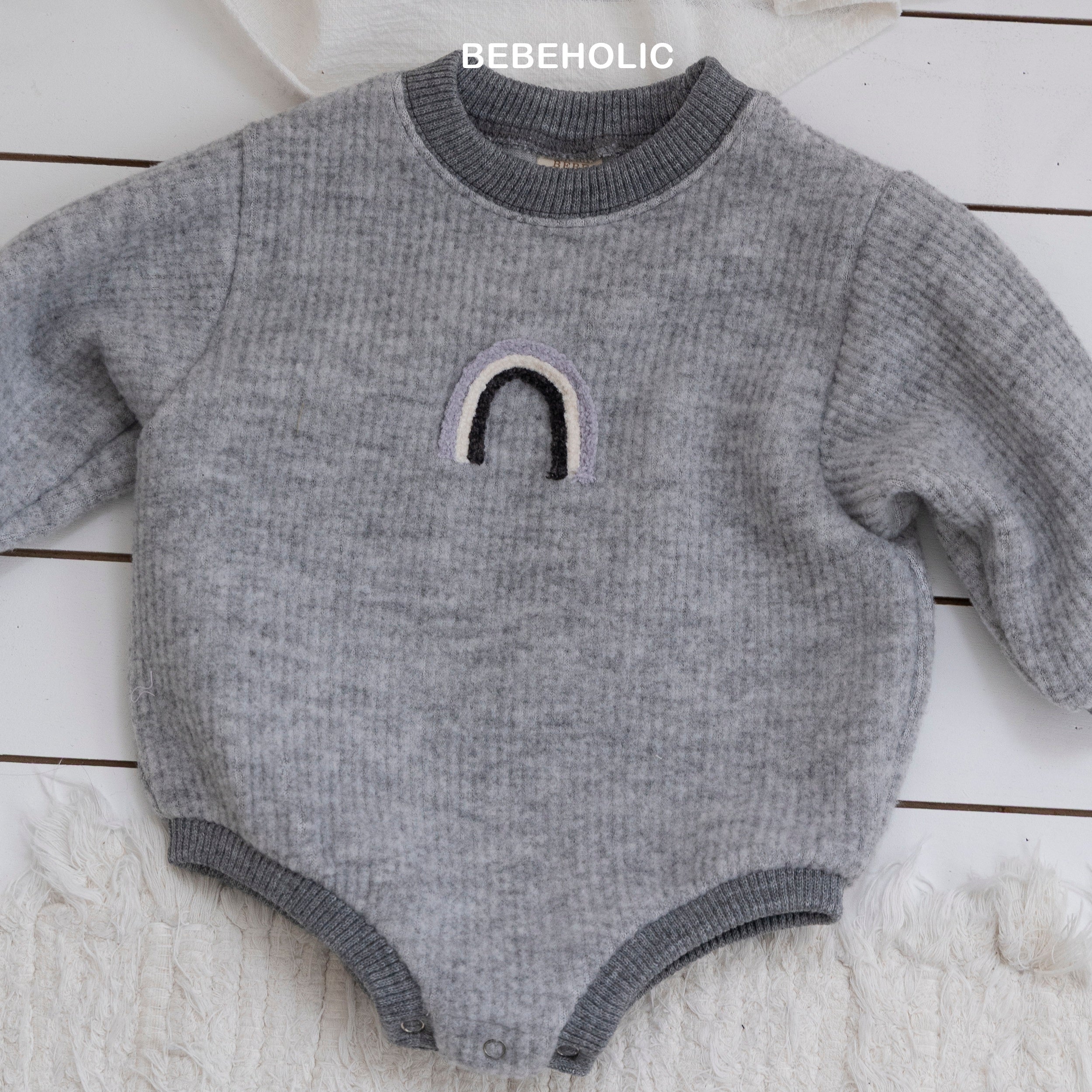 ［bebe holic］Rainbow rompers