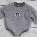 ［bebe holic］Rainbow rompers