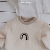 ［bebe holic］Rainbow rompers