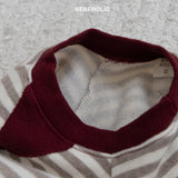 ［bebe holic］Papillon stripe suit