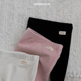 ［bebe holic］Ribbon foot leggings