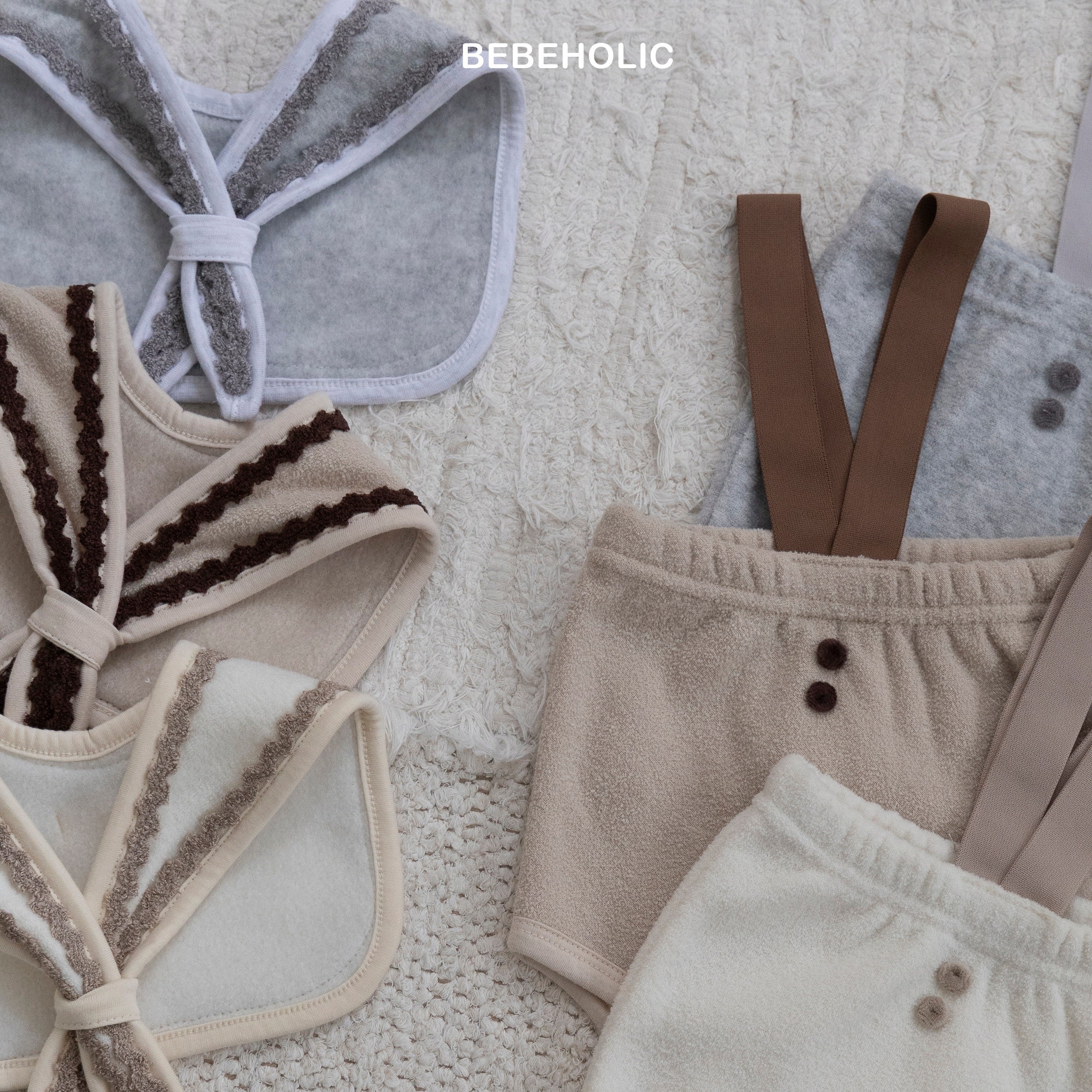 ［bebe holic］Soft terry bloomer set