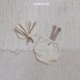 ［bebe holic］Soft terry bloomer set