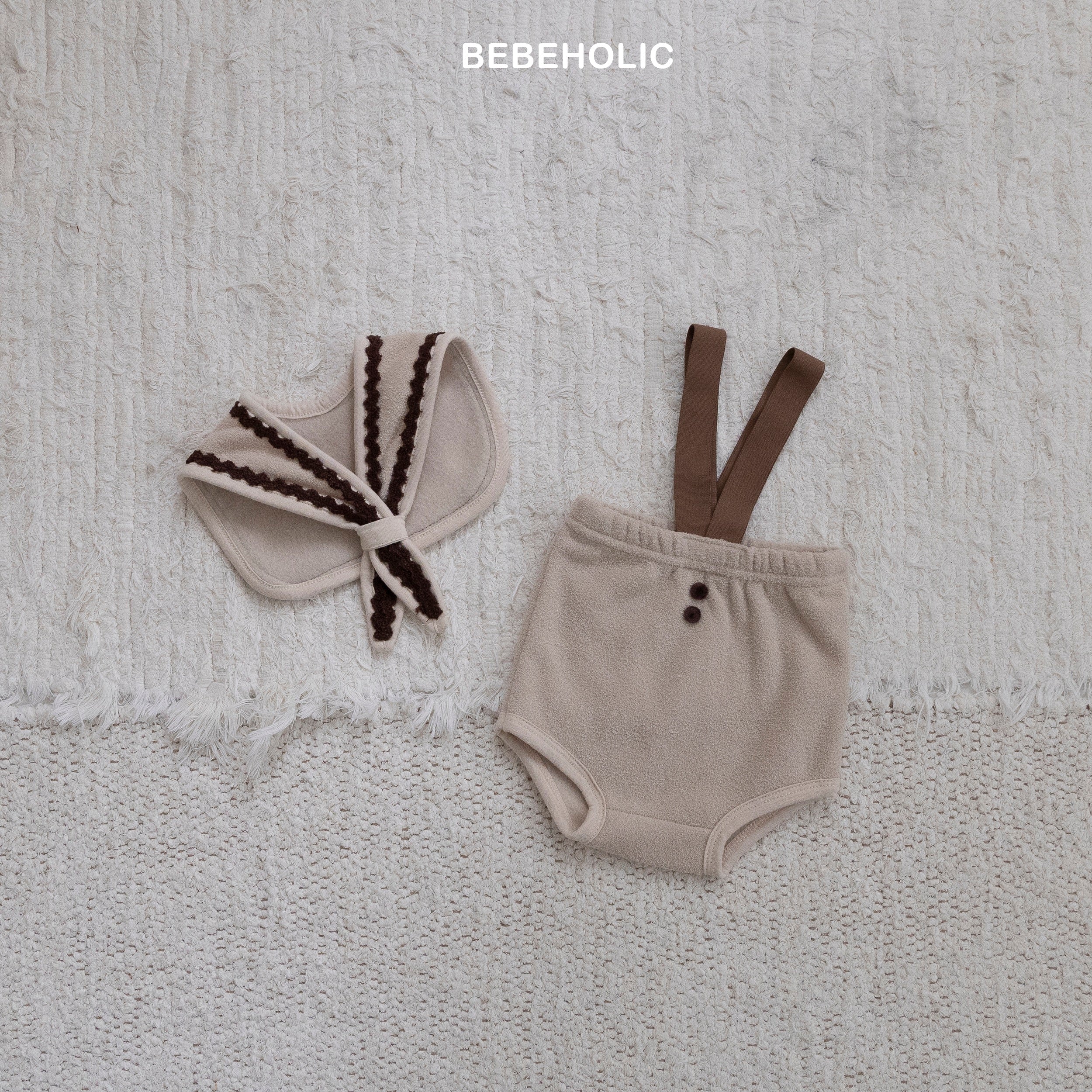 ［bebe holic］Soft terry bloomer set