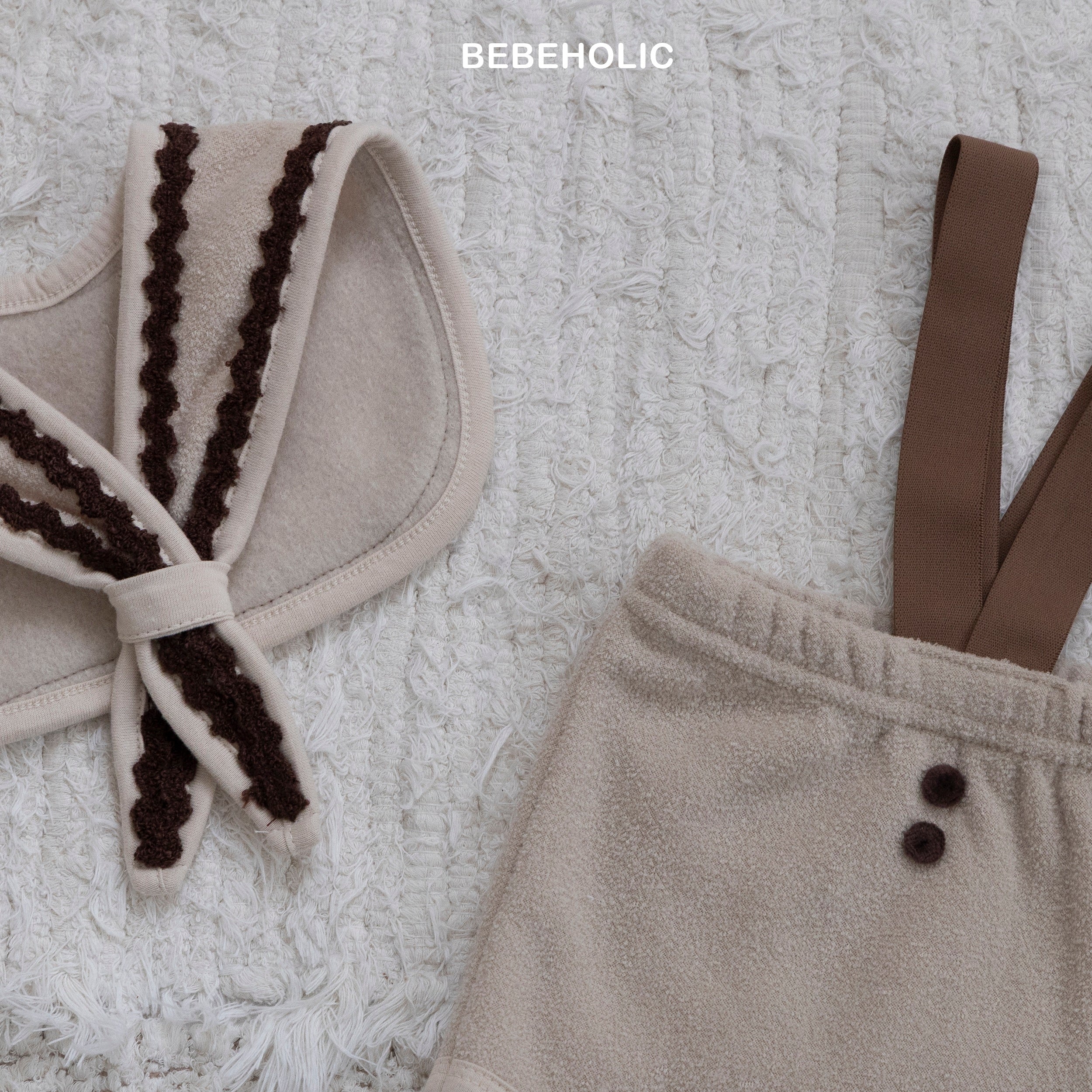 ［bebe holic］Soft terry bloomer set