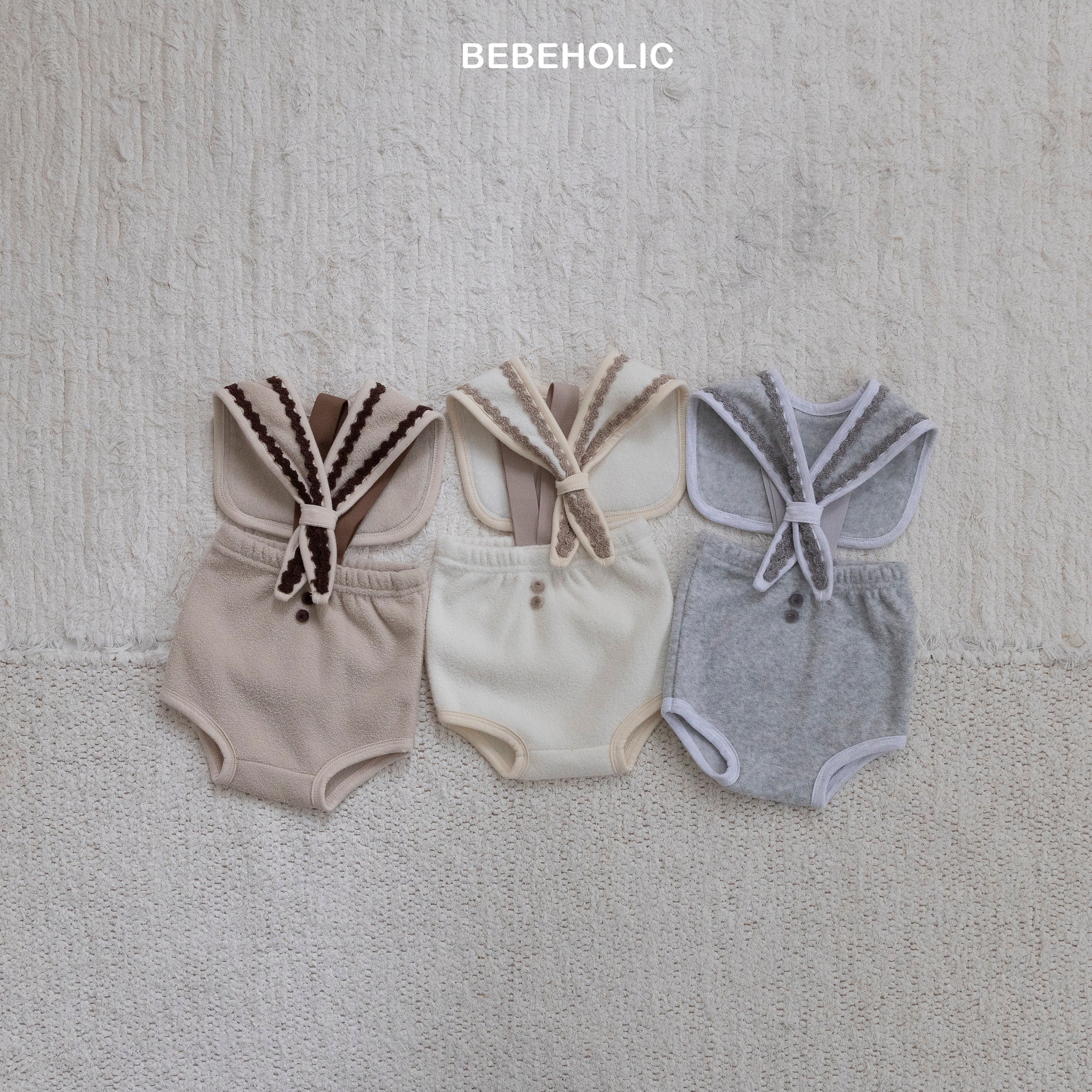 ［bebe holic］Soft terry bloomer set
