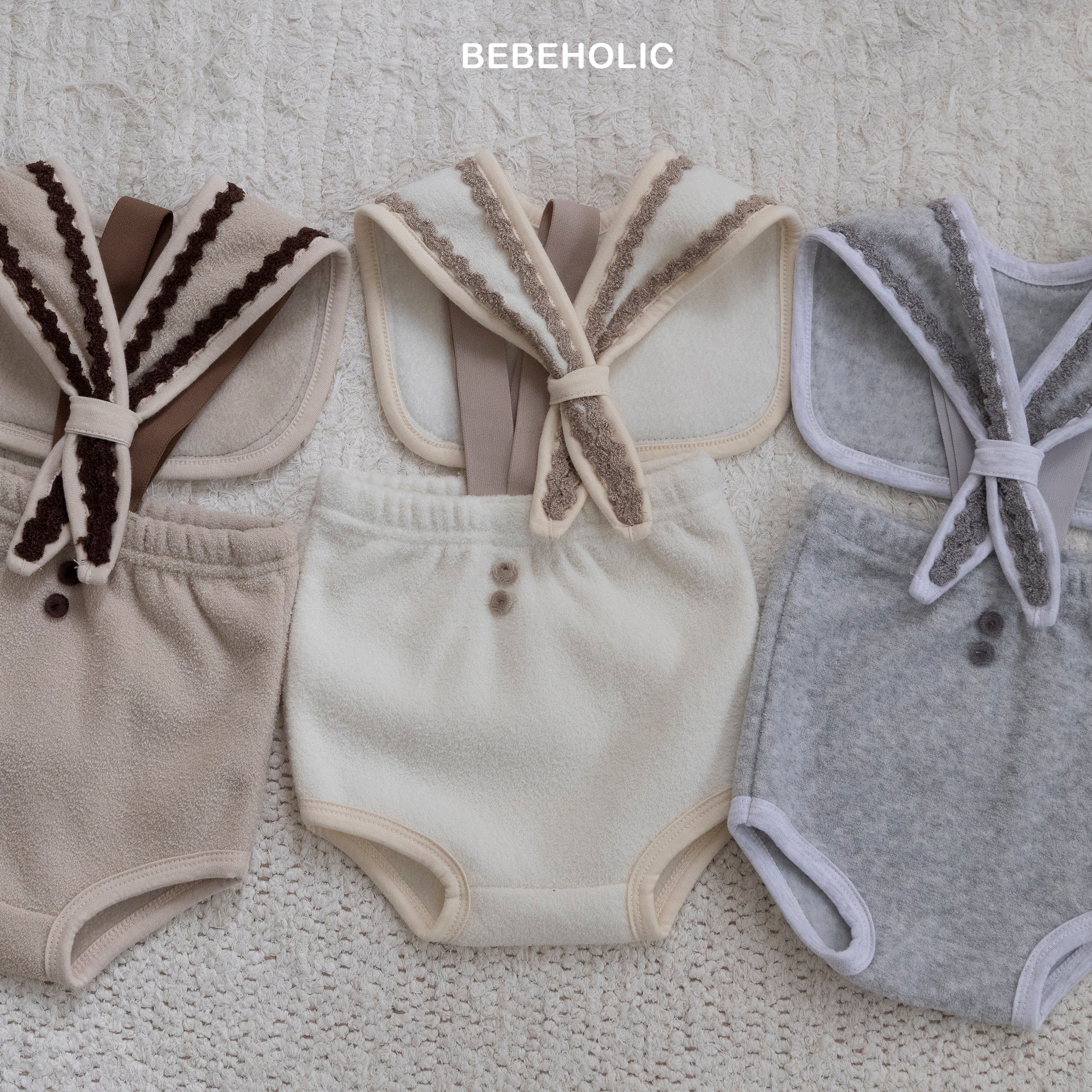 ［bebe holic］Soft terry bloomer set