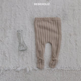 ［bebe holic］Leder foot leggings