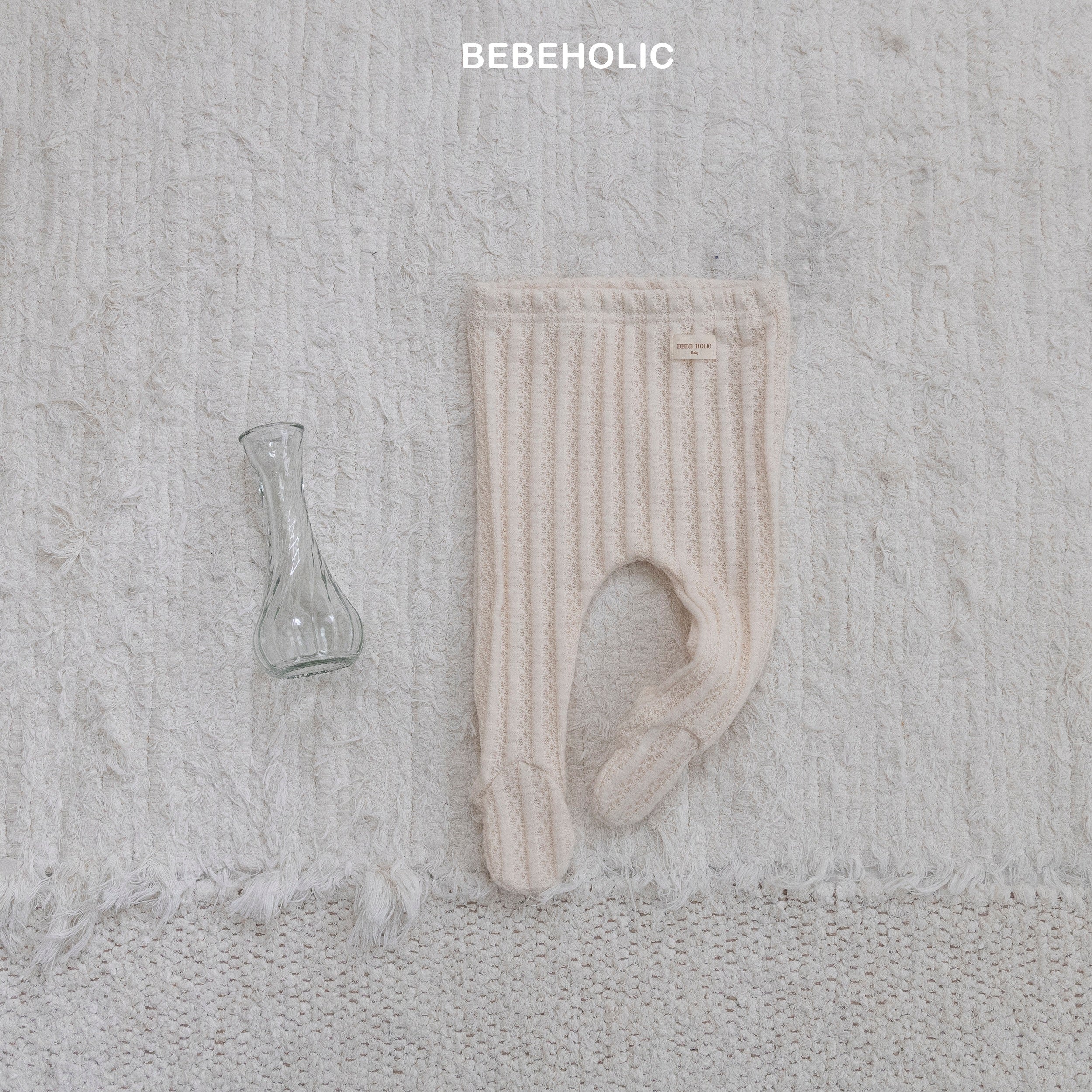 ［bebe holic］Leder foot leggings