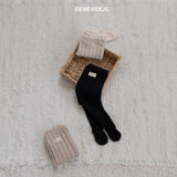 ［bebe holic］Leder foot leggings