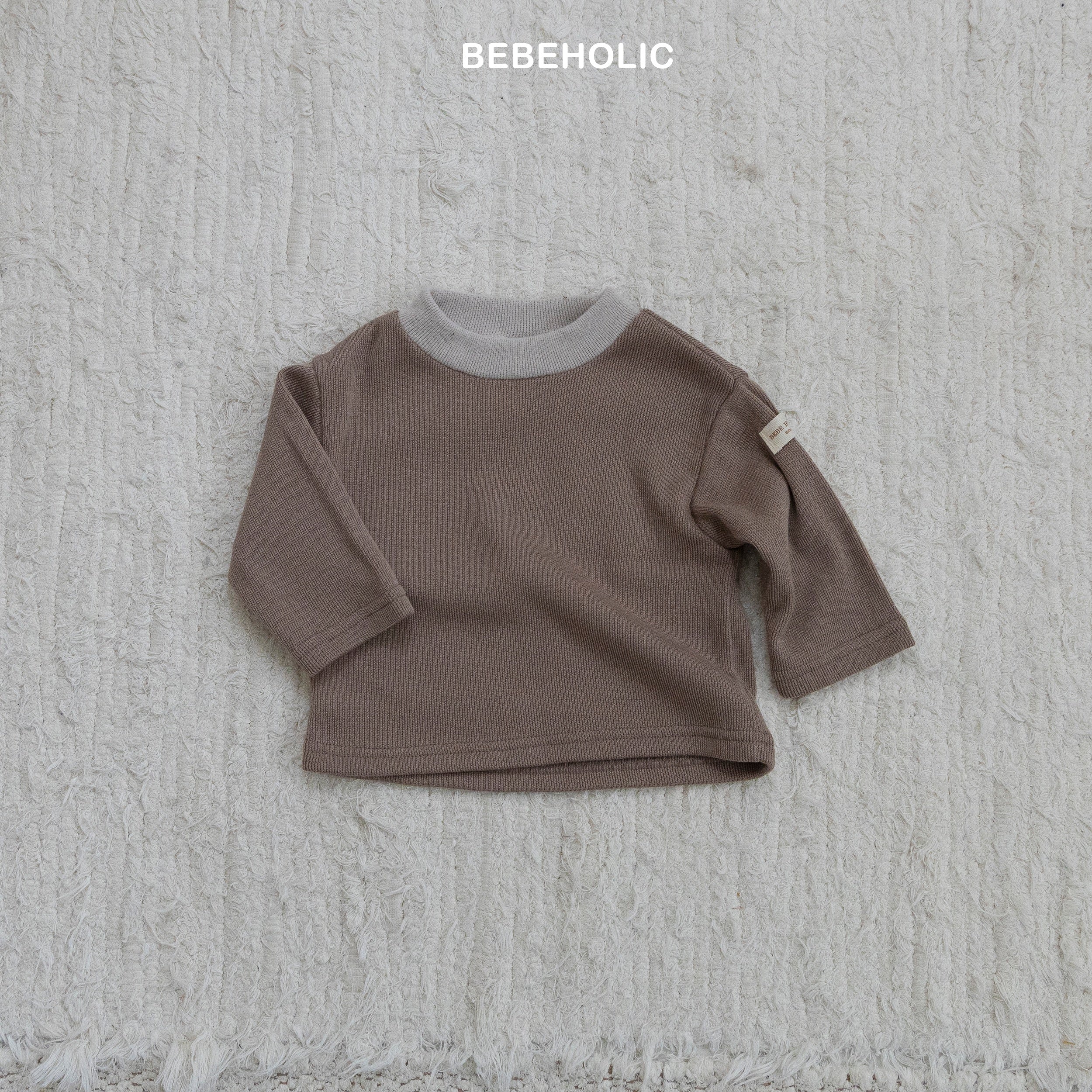 ［bebe holic］Luki layered high neck tops