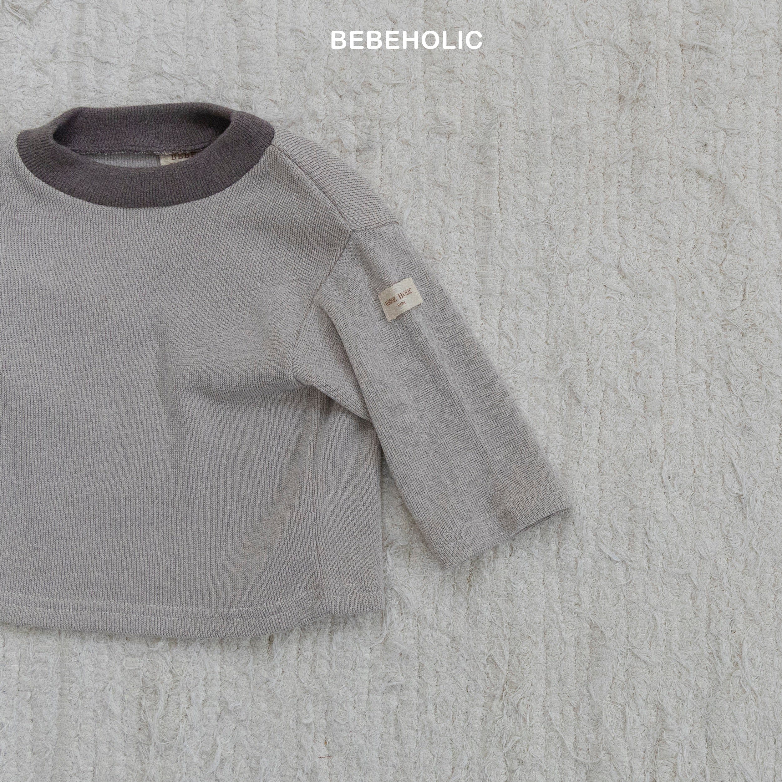 ［bebe holic］Luki layered high neck tops