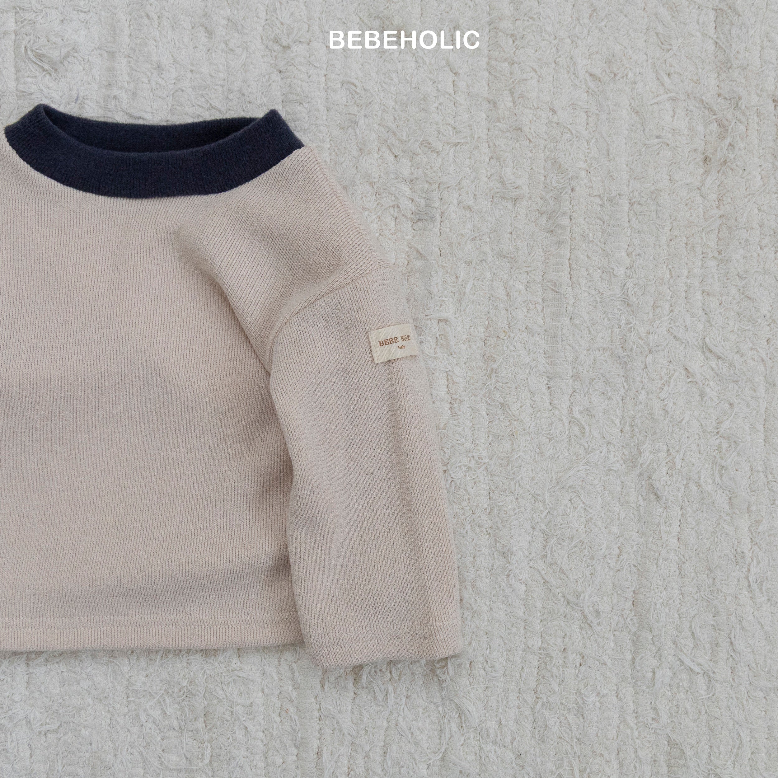 ［bebe holic］Luki layered high neck tops