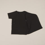 ［peekaboo］Ribbon newborn set (short sleeve)