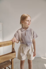 ［inné］Suspender short pants