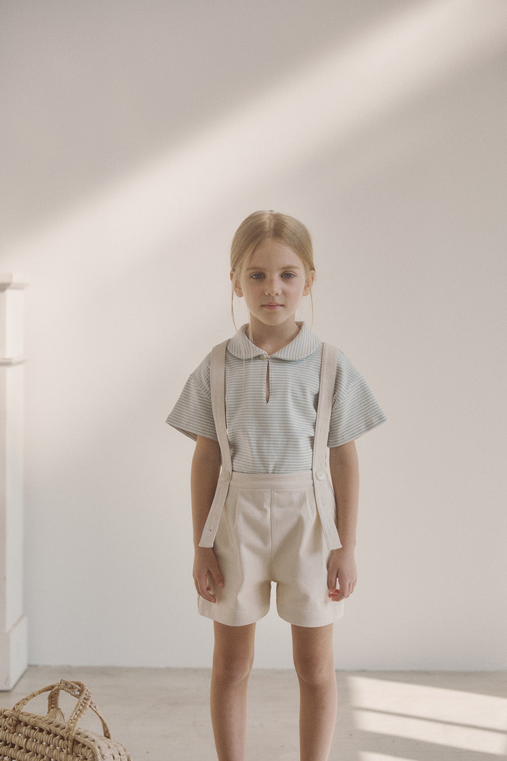 ［inné］Suspender short pants