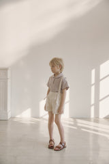 ［inné］Suspender short pants