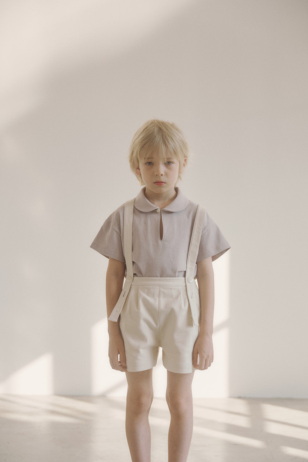 ［inné］Suspender short pants