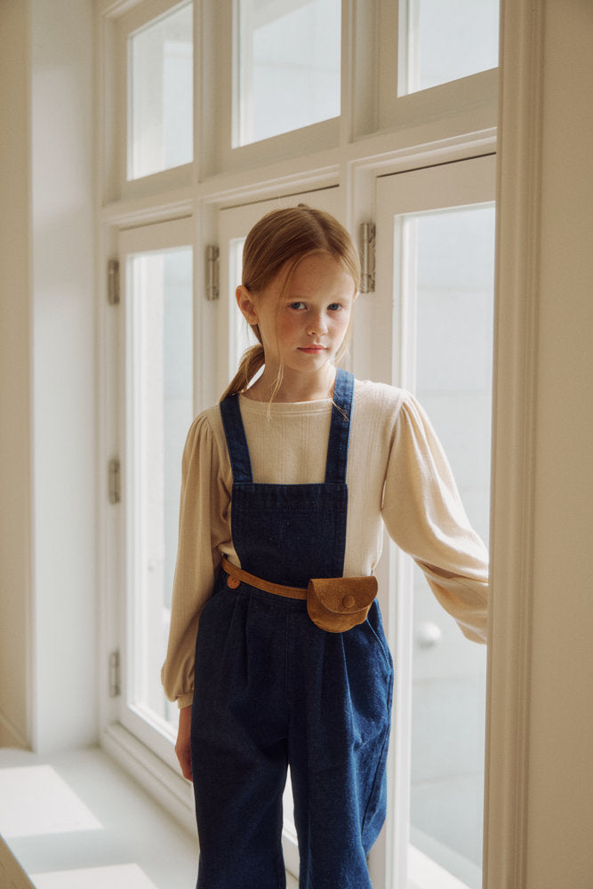 ［inné］Indigo denim overall