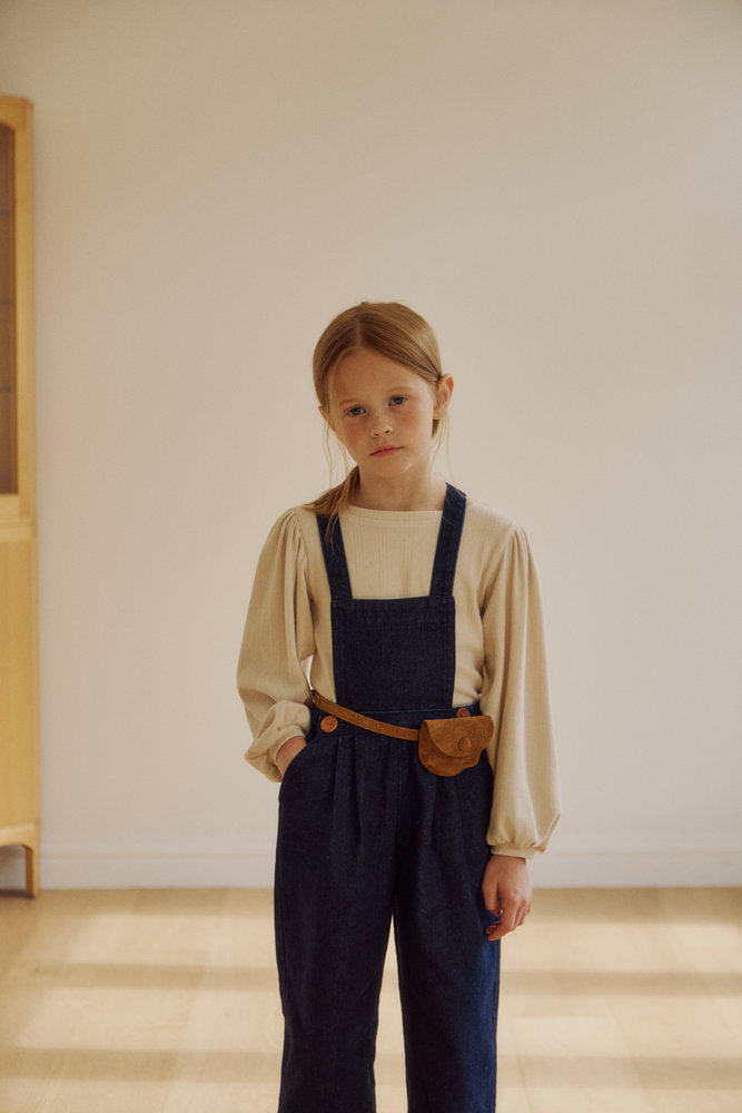［inné］Indigo denim overall