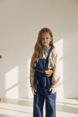［inné］Indigo denim overall
