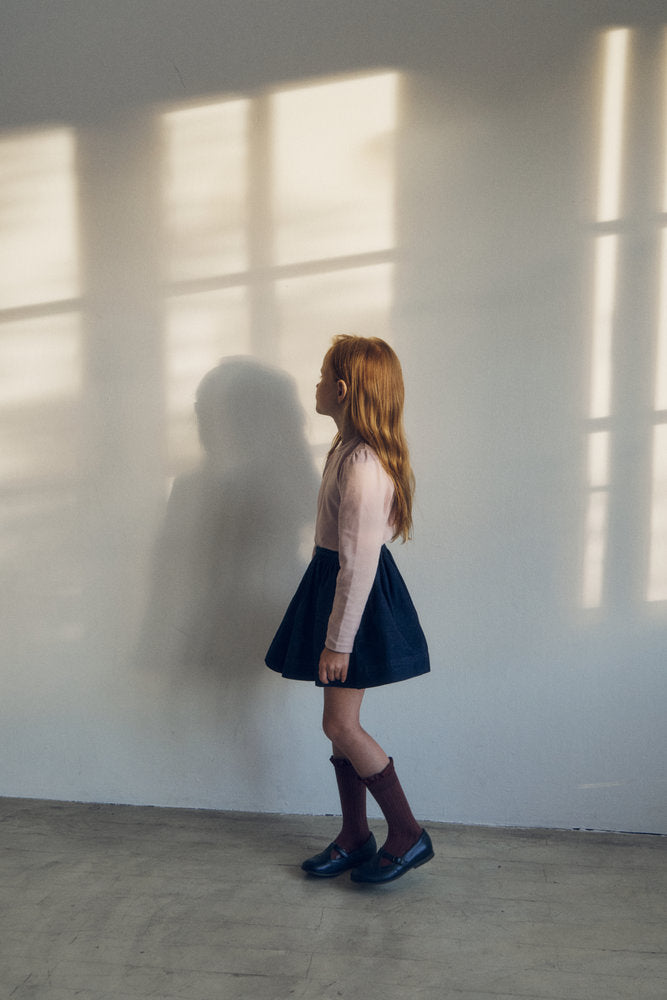 ［inné］Indigo denim skirt