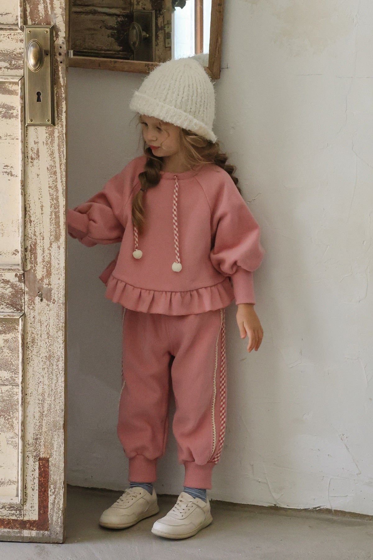 [FLO] Olive sweat pants