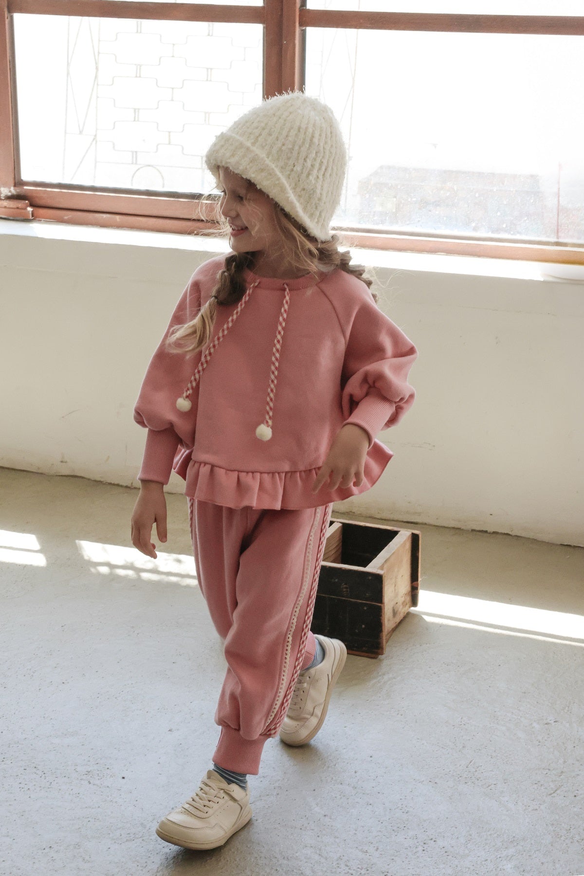 [FLO] Olive sweat pants