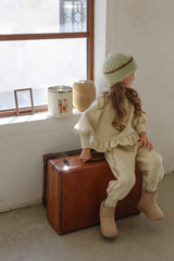 [FLO] Olive sweat pants