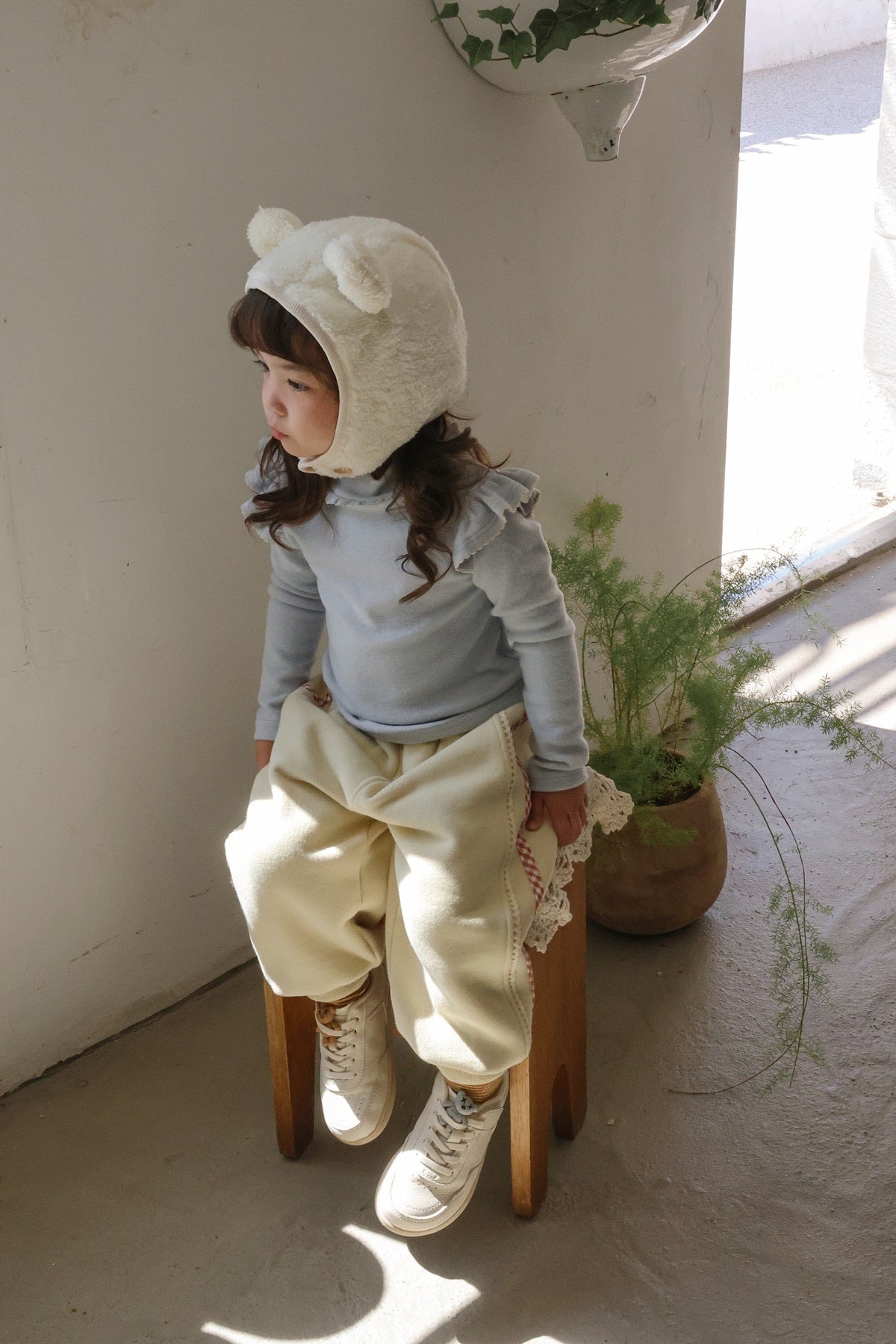 [FLO] Olive sweat pants