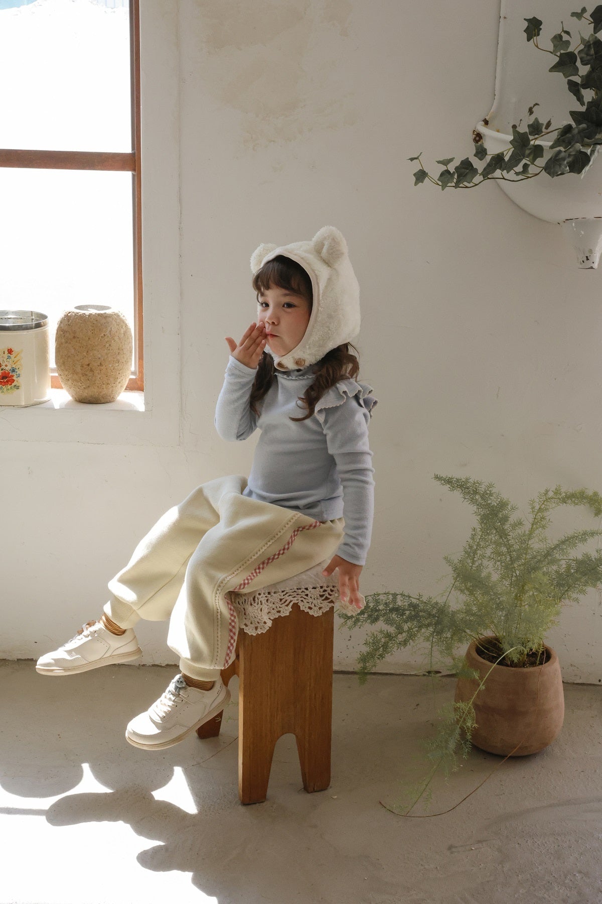 [FLO] Olive sweat pants