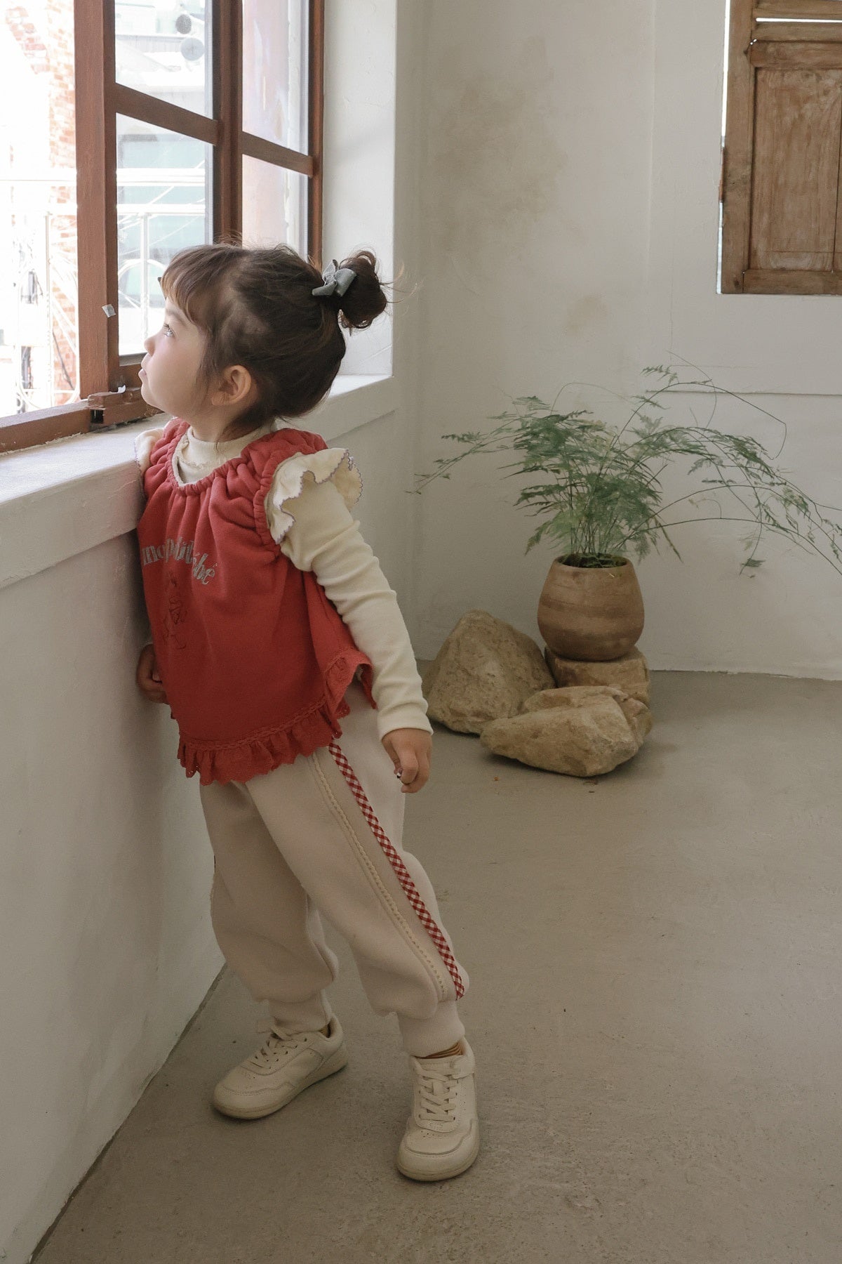 [FLO] Olive sweat pants