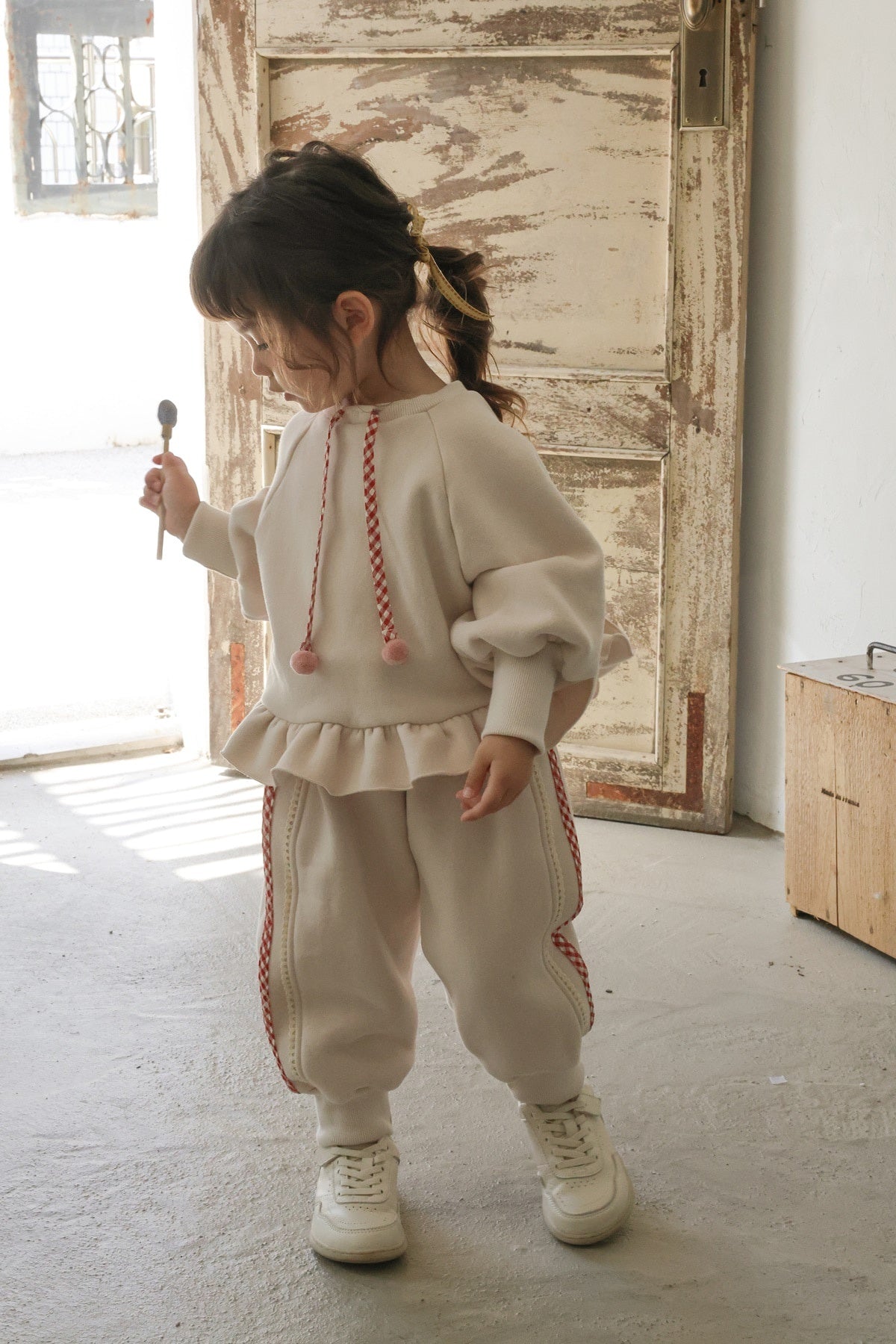 [FLO] Olive sweat pants