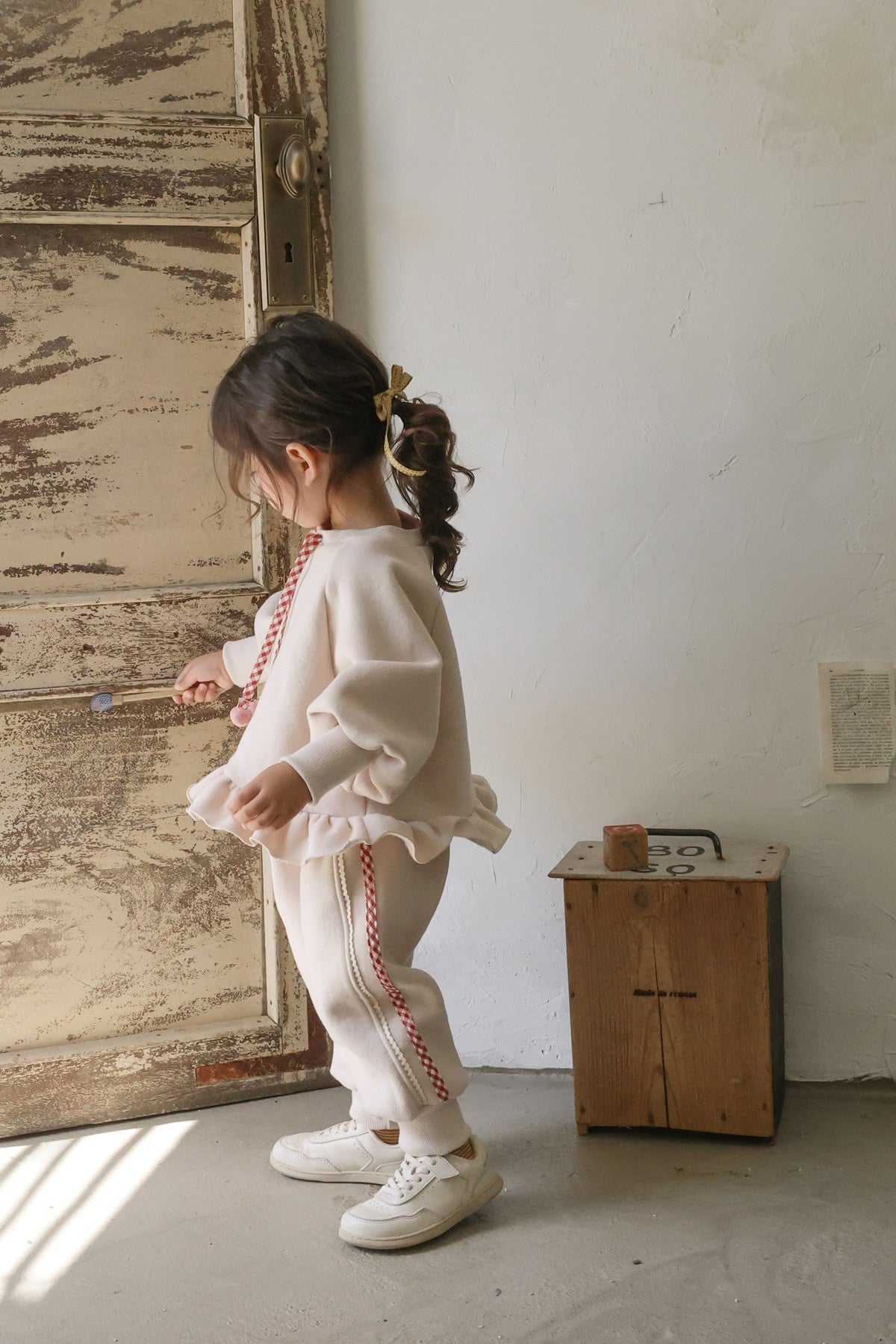 [FLO] Olive sweat pants