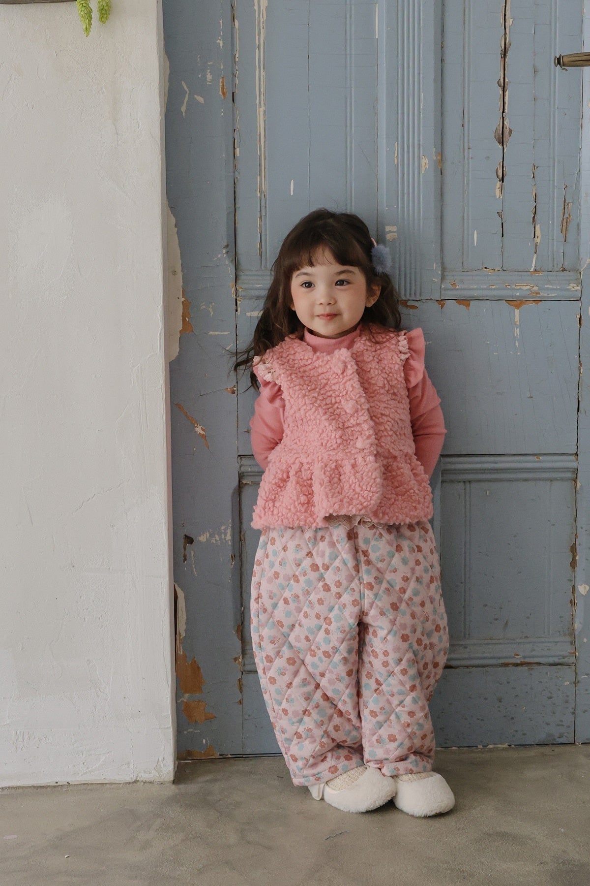 [FLO] Daisy quilting pants