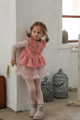 [FLO] Lemonde frill rib tops