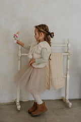 [FLO] Lemonde frill rib tops