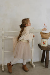 [FLO] Lemonde frill rib tops