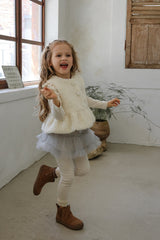 [FLO] Lemonde frill rib tops