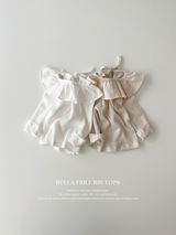 Bella frill rib tops