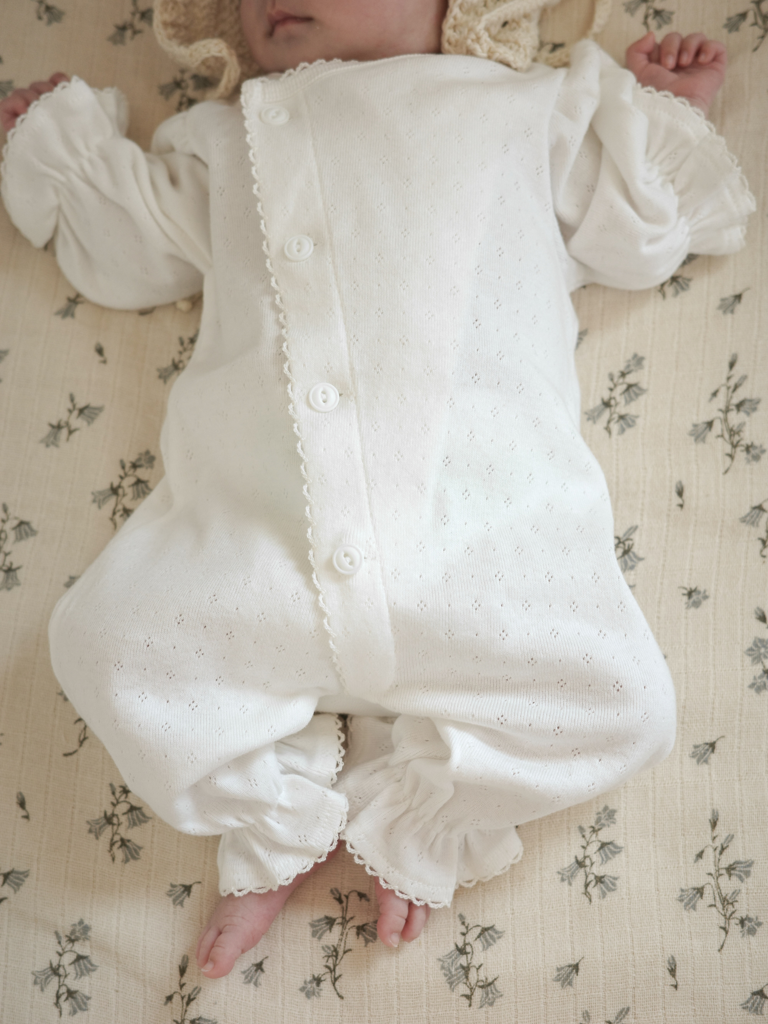 Jacquard glow rompers