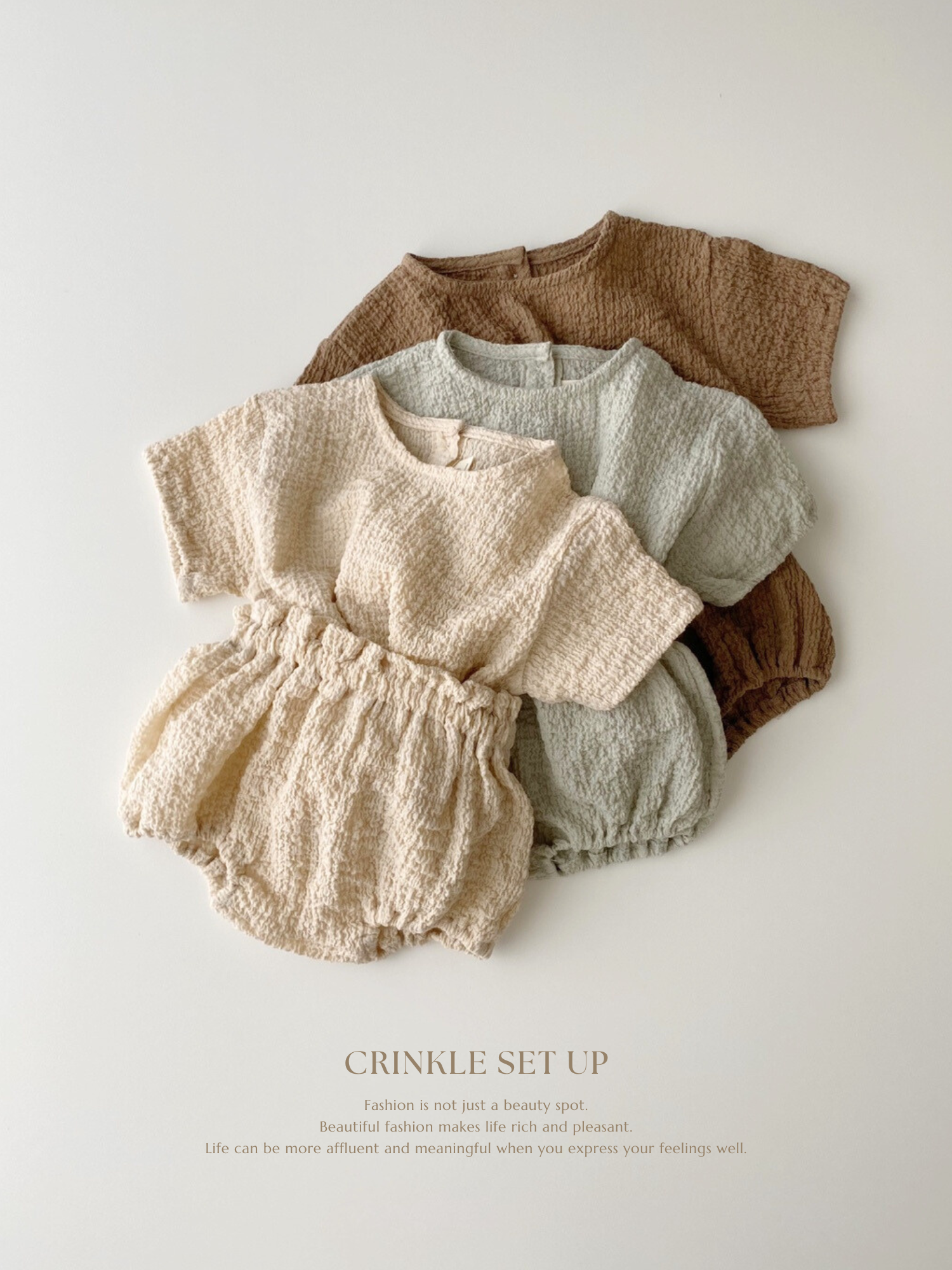Crinkle set up