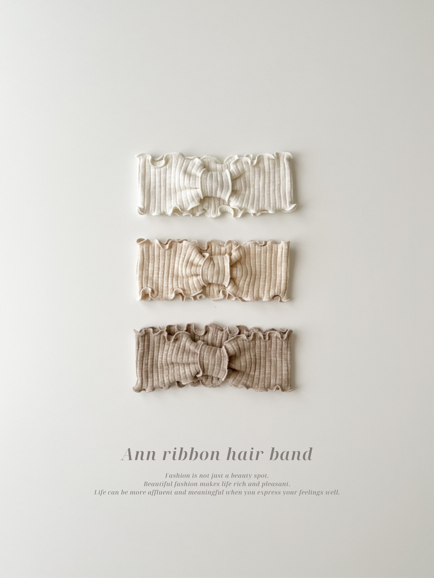 Ann ribbon hair band