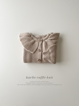 Karlie ruffle knit