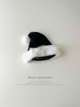 Black santa hat