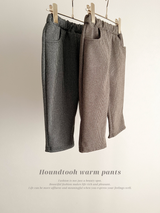 Houndtooh warm pants