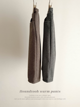 Houndtooh warm pants