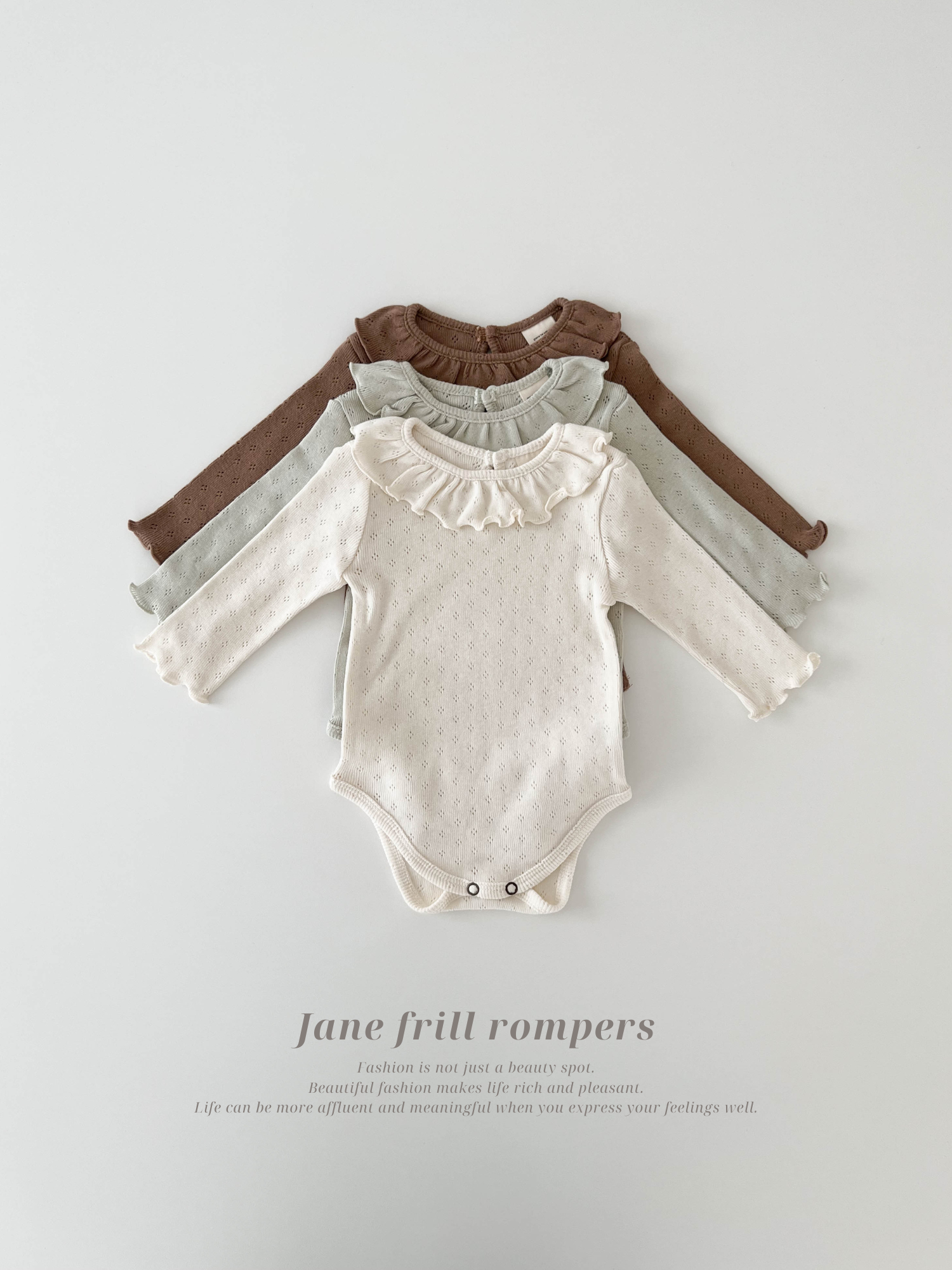 Jane frill rompers