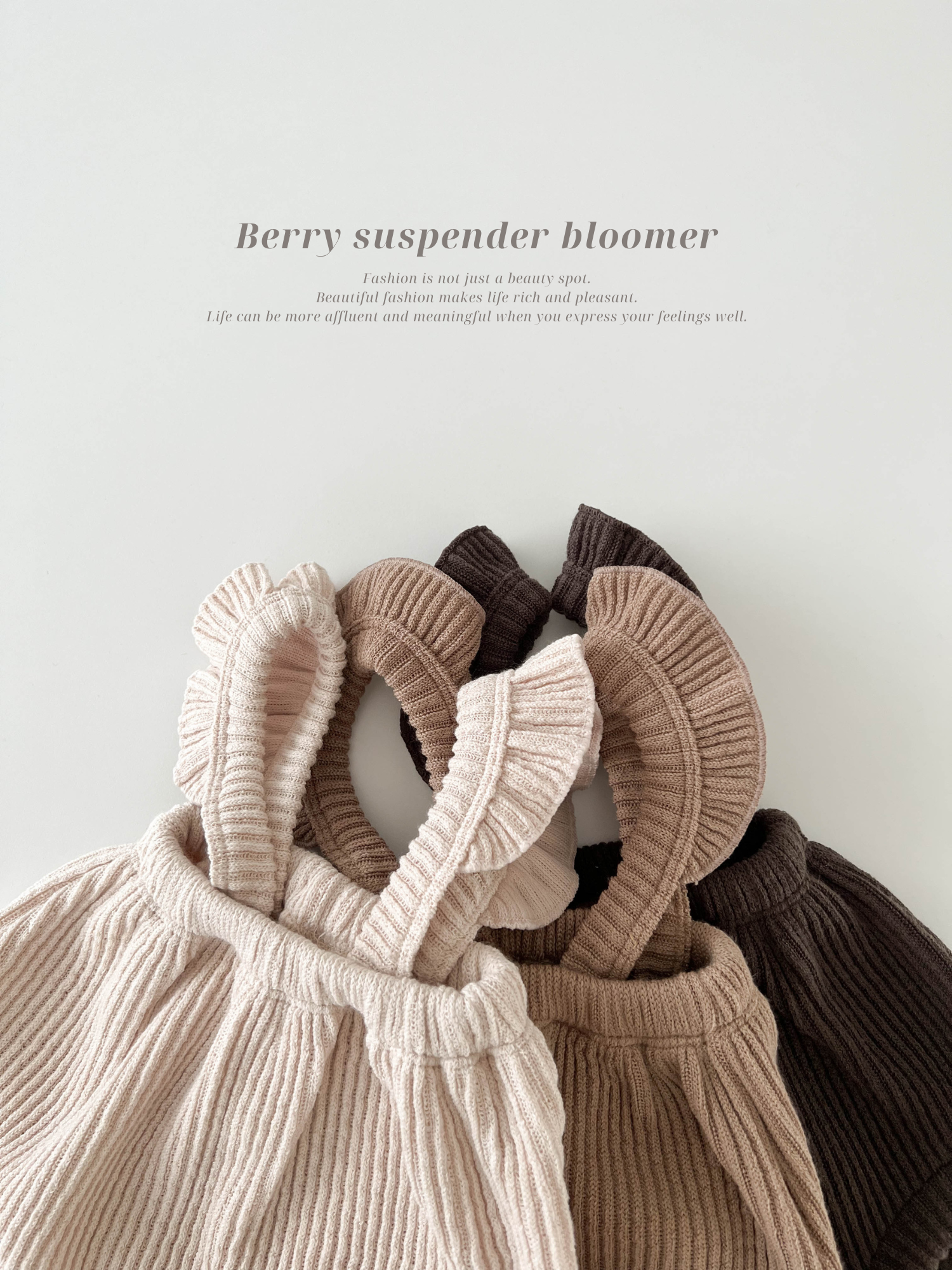 Berry suspender bloomer