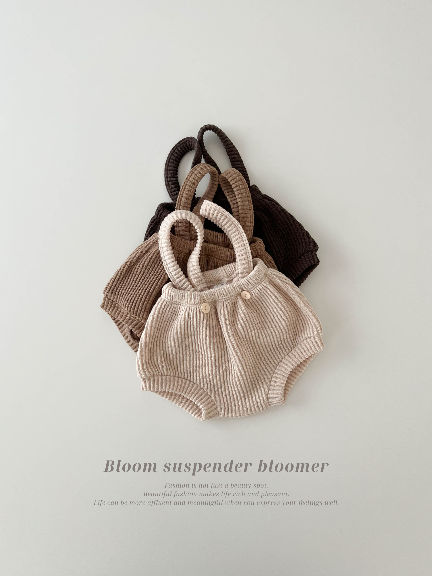 Bloom suspender bloomer